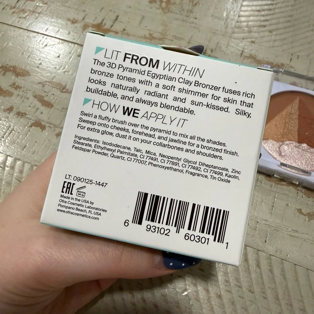 NIB OFRA Egyptian Clay Bronzer